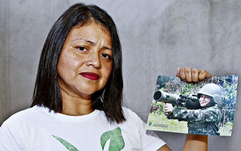 Jessica Kenyon, ex-militar sexualmente abusada